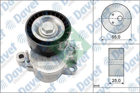 INA 534062510 V Kayis Gergi Rulmani Kutuklu Audi A1 1.4tdi 12v 14-18 Seat Ibiza 1.4tdi 15-18 Skoda Fabia 1.4tdi